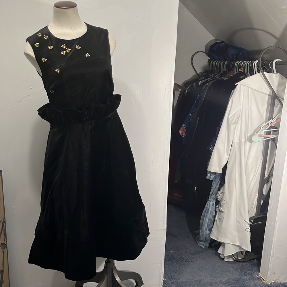 Ted baker size 2 celena black dress - Picture 9 of 16
